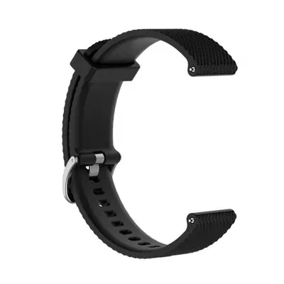 BStrap Silicone Bredon szíj Garmin Venu 2, black (SHU001C0108)