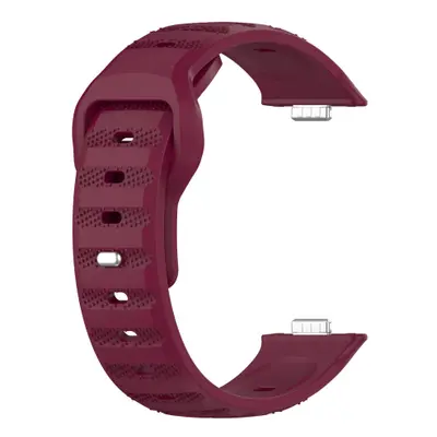 BStrap Silicone szíj Huawei Watch Fit 3, wine red