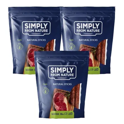SIMPLY FROM NATURE Nature Sticks with wild boar 3 x 3 db.