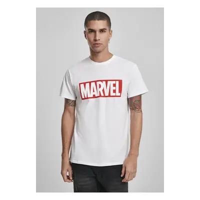 Mr. Tee Marvel Logo Tee white