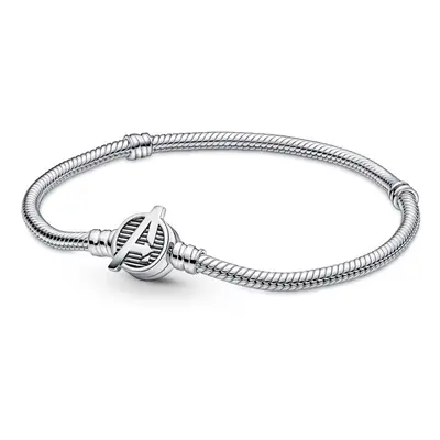 Pandora Stílusos ezüst karkötő Marvel Avengers 590784C00 19 cm