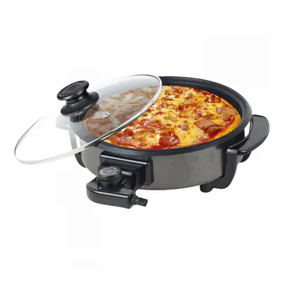 Floria Pizza serpenyő, elektromos- 36/38cm - 1500W - fekete - ZLN4957