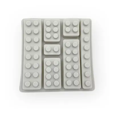 Lego bonbon forma, szilikon,7 db, 10,5×10,5 cm