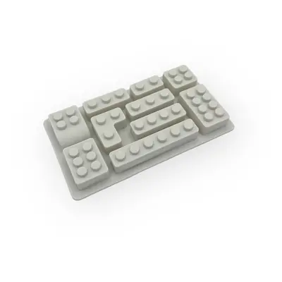 Lego bonbon forma, szilikon,10 db, 14,8×8,2 cm