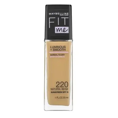 Maybelline Fit Me! Luminous + Smooth Foundation folyékony make-up az egységes és világosabb arcb