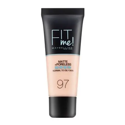 Maybelline Fit Me! Foundation Matte + Poreless folyékony make-up matt hatású Natural Porcelain m