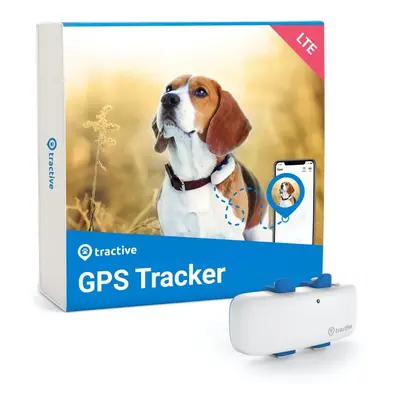 Tractive GPS DOG – GPS nyomkövető és aktivitásmérő kutyáknak - fehér