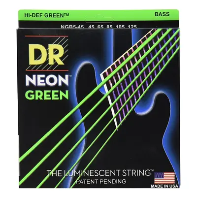 DR Strings NGB5-45 Basszusgitár húr