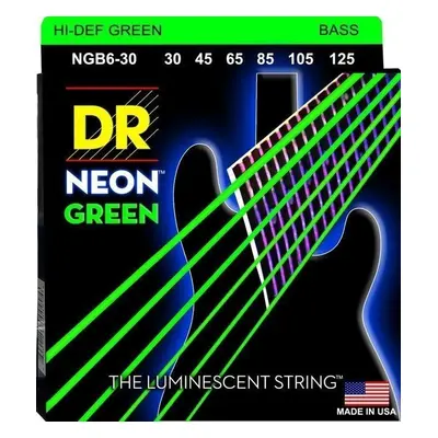 DR Strings Neon Hi-Def NGB6-30 Basszusgitár húr