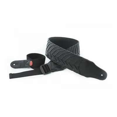 RightOnStraps Bassman Gitárszíj B-Hot-Wheels Black