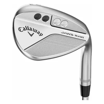 Callaway JAWS RAW Full Toe Chrome Steel Golfütő - wedge Balkezes 60° 10° Acél Wedge Flex