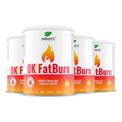 100% FatBurn Ital | 4x OK!FatBurn® | ID-Alg®-val és L-Karnitinnel | Legjobb Zsírégetők Magyarors