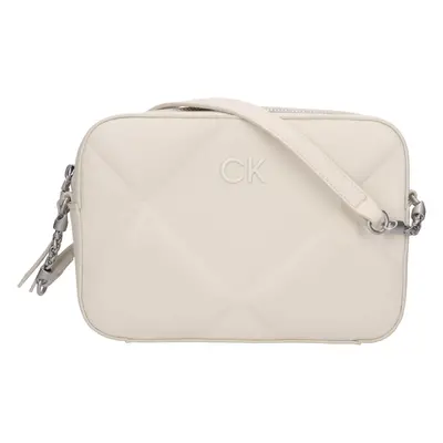 Női Calvin Klein Quina crossbody táska - krémes