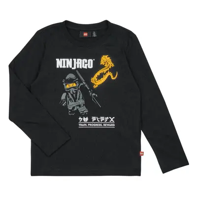 LEGO Wear LWTAYLOR - T-SHIRT L/S Hosszú ujjú pólók Fekete