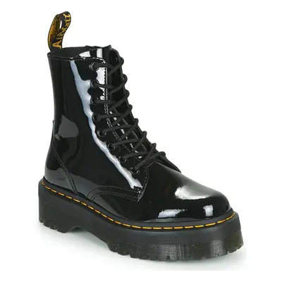 Dr. Martens JADON BLACK PATENT LAMPER Csizmák Fekete