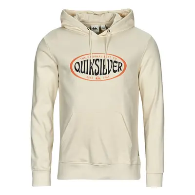 Quiksilver IN CIRCLES HOODIE Pulóverek Bézs