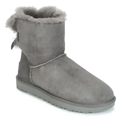 UGG MINI BAILEY BOW II Csizmák Szürke