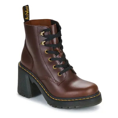 Dr. Martens Jesy Dark Brown Classic Pull Up Bokacsizmák Barna