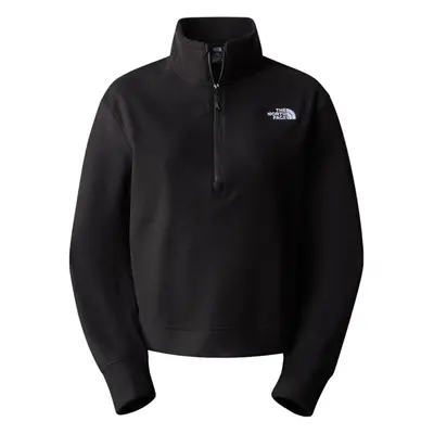 The North Face W GL HALF ZIP Pulóverek Fekete