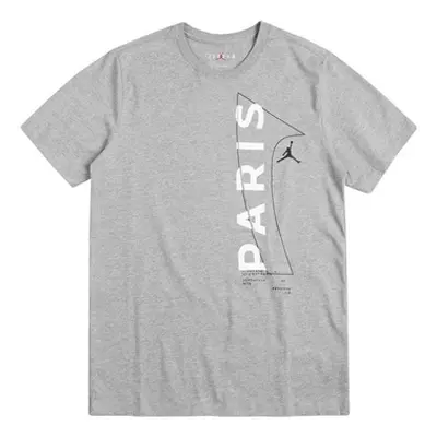 Nike PSG WORDMARK TEE Pólók / Galléros Pólók Szürke