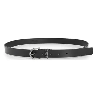 Calvin Klein Jeans CK LOOP RND BUCKLE BELT K60K612362 Övek Fekete