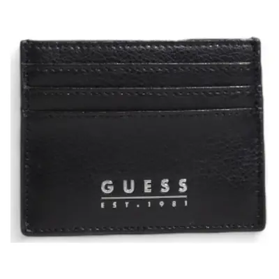 Guess MESTRE CARD CASE SMFIDA LEA25 Pénztárcák Fekete