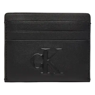 Calvin Klein Jeans SCULPTED CARDCASE 6CC DEBOSS K60K612747 Pénztárcák Fekete