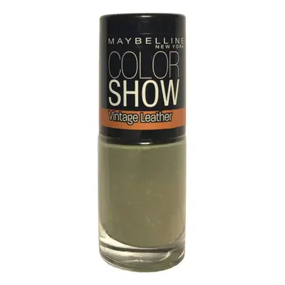 Maybelline New York Colorshow Vintage Leather Nail Polish - Sage Staple Körömlakkok Zöld