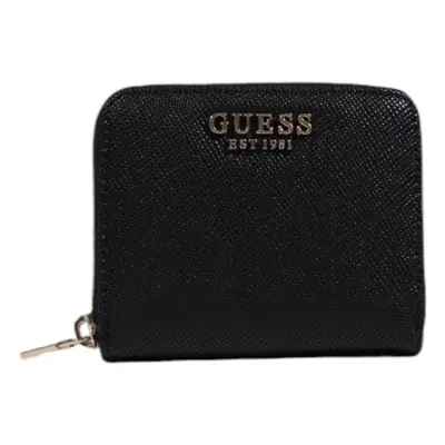 Guess LAUREL SLG SMALL ZIP AROUND SWZG85 Pénztárcák Fekete