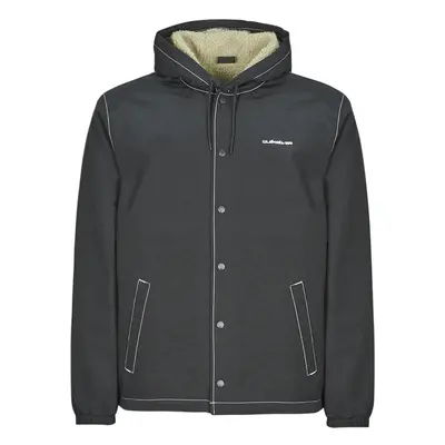 Quiksilver RAIN CLOUD WARM HOODED COACH Dzsekik Fekete