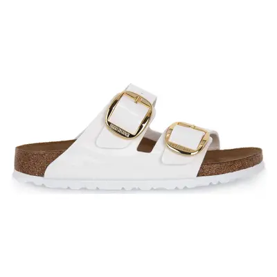 Birkenstock ARIZONA WHITE PATENT BIG BUCK CAL Papucsok Fehér