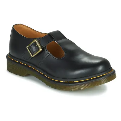 Dr. Martens POLLEY BLACK SMOOTH Oxford cipők Fekete