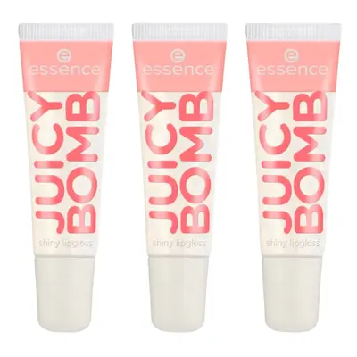 Essence Set of Juicy Bomb Shiny Lip Glosses - Lovely Litc Szájfény Szürke