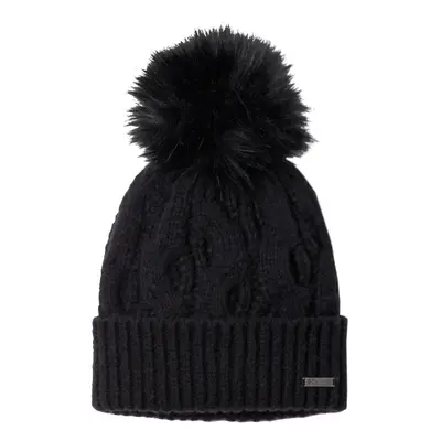 Columbia Boundless Days Cable Knit Pom Beanie Sapkák Fekete