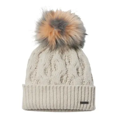 Columbia Boundless Days Cable Knit Pom Beanie Sapkák Bézs