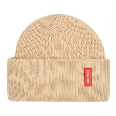 Hello Hossy Flow Adults Beanie - Creamy Baseball sapkák Bézs