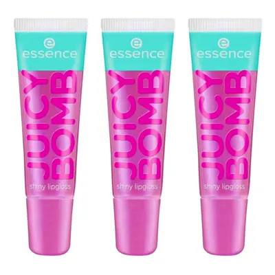 Essence Set of Juicy Bomb Shiny Lip Glosses - Bouncy Bubb Szájfény Lila