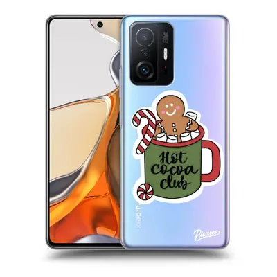 Átlátszó szilikon tok az alábbi mobiltelefonokra Xiaomi 11T Pro - Hot Cocoa Club