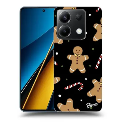 Fekete szilikon tok az alábbi mobiltelefonokra Xiaomi Poco X6 - Gingerbread