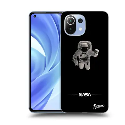 Fekete szilikon tok az alábbi mobiltelefonokra Xiaomi Mi Lite - Astronaut Minimal