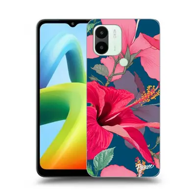 Fekete szilikon tok az alábbi mobiltelefonokra Xiaomi Redmi A1 - Hibiscus