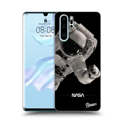 Fekete szilikon tok az alábbi mobiltelefonokra Huawei P30 Pro - Astronaut Big