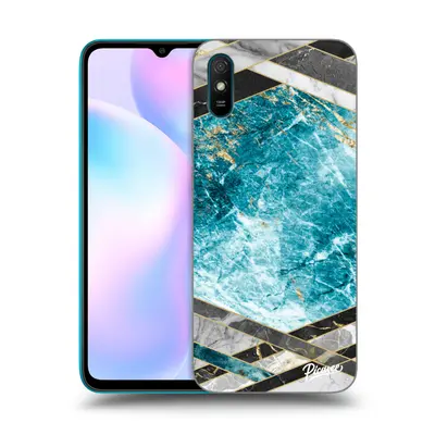 ULTIMATE CASE Xiaomi Redmi 9A - készülékre - Blue geometry