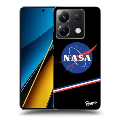 Fekete szilikon tok az alábbi mobiltelefonokra Xiaomi Poco X6 - NASA Original