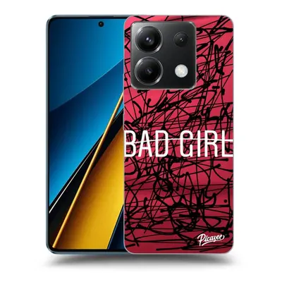 Fekete szilikon tok az alábbi mobiltelefonokra Xiaomi Poco X6 - Bad girl