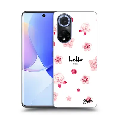 Fekete szilikon tok az alábbi mobiltelefonokra Huawei Nova - Hello there