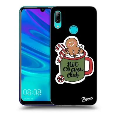 Fekete szilikon tok az alábbi mobiltelefonokra Huawei P Smart - Hot Cocoa Club