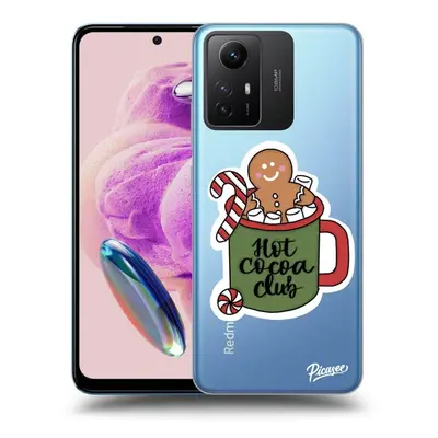 Átlátszó szilikon tok az alábbi mobiltelefonokra Xiaomi Redmi Note 12S - Hot Cocoa Club