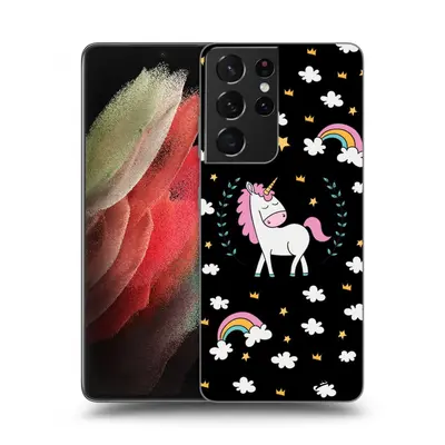 ULTIMATE CASE Samsung Galaxy S21 Ultra 5G G998B - készülékre - Unicorn star heaven