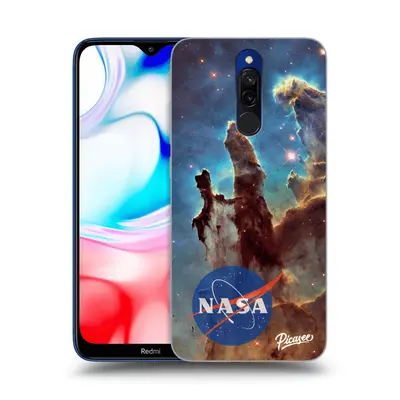 Fekete szilikon tok az alábbi mobiltelefonokra Xiaomi Redmi - Eagle Nebula